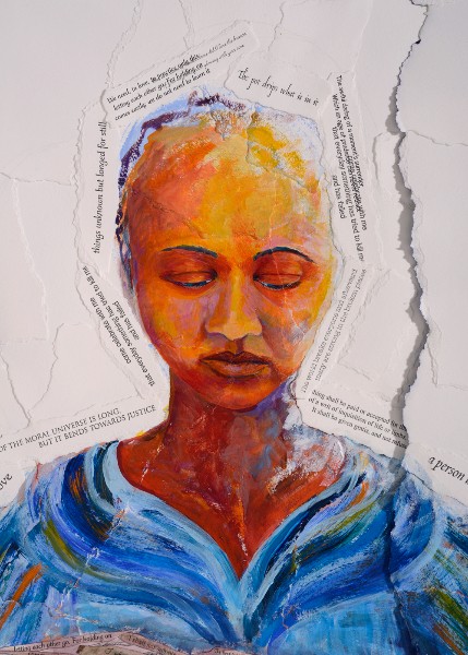 Detail from “Lady Justice” (2015)